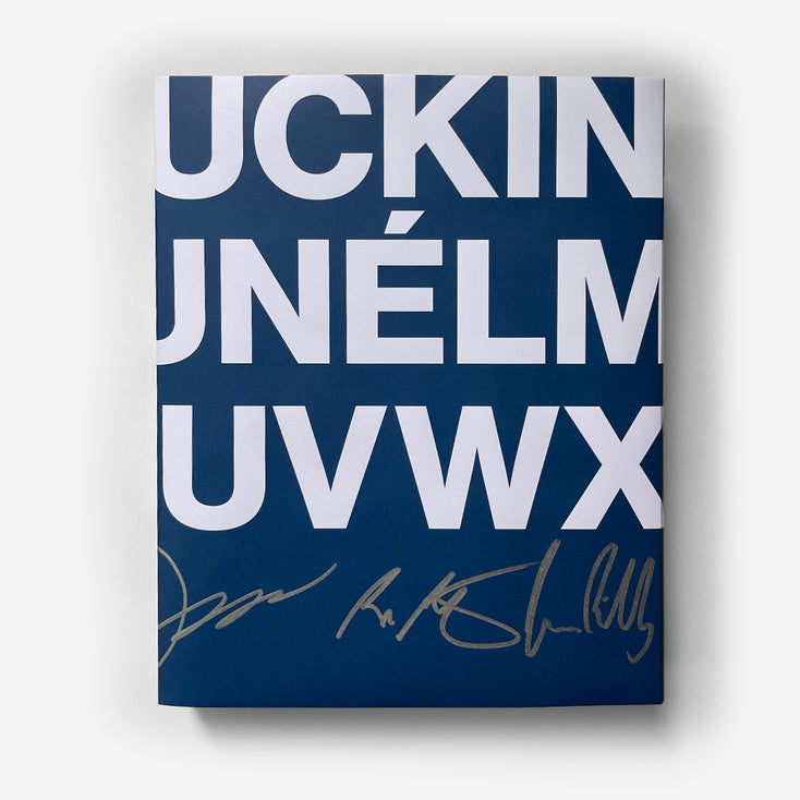 Do the F*cking Work. Book w/ GFDA x Maison Kitsuné Collab Signed Dust Jacket Poster